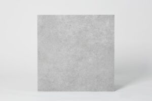 Płytka łazienkowa, do salonu, gresowa, matowa, na podłogę lub ścianę, rozmiar 60x60cm, mrozoodporna, antypoślizgowa, szara, imitacja kamienia - SINTESI Ecoproject grey