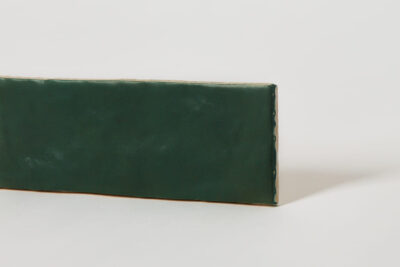Hiszpańska płytka ceramiczna kolor zielony, powierzchnia matowa