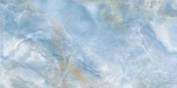 Płytki imitujące niebieski marmur twarz 2 - Absolut Aland Lappato 60x120 cm