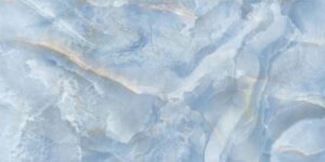 Płytki imitujące niebieski marmur twarz 8 - Absolut Aland Lappato 60x120 cm