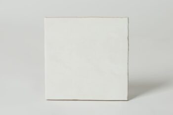 Białe płytki kwadratowe - EQUIPE Artisan White 13,2x13,2 cm