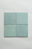 Płytki łazienkowe morskie - EQUIPE Artisan Aqua 13,2x13,2 cm. Płytki do łazienki na ścianę z błyszczącą powierzchnią w kolorze morskim.