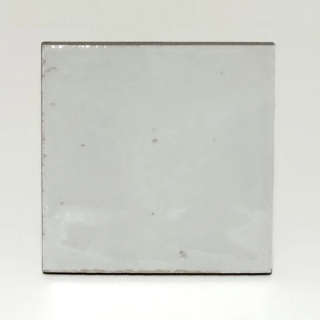 Białe kafelki gresowe, kwadratowe, błyszczące, retro - MARAZZI Lume White 10x10 MQ7X. Kafelki na podłogę i ścianę.