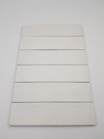 Harmony LAND WHITE 4,6x18,4 - Białe płytki matowe