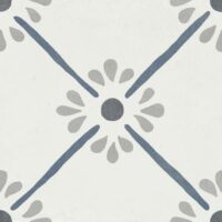 Harmony Provenza Blue Flower 22,3x22,3 - Kafelki z niebieskim motywem kwiatowym, twarz 2