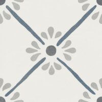Harmony Provenza Blue Flower 22,3x22,3 - Kafelki z niebieskim motywem kwiatowym, twarz 4