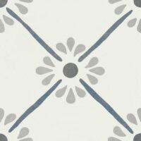 Harmony Provenza Blue Flower 22,3x22,3 - Kafelki z niebieskim motywem kwiatowym, twarz 5