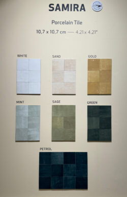Kolekcja płytek kwadratowych Harmony SAMIRA LT 10,7X10,7
