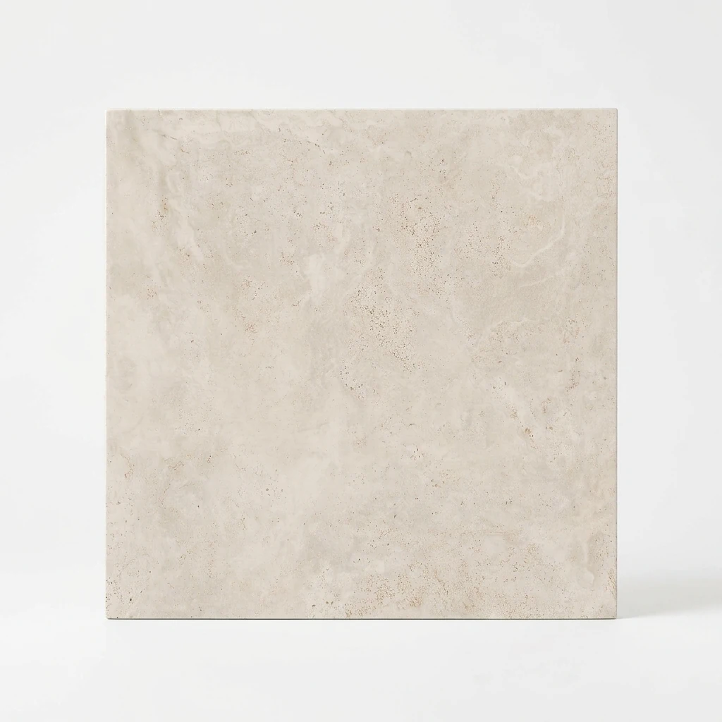 FLAVIKER NAVONA Bone Cross 120x120 płytka gres jak trawertyn. Antypoślizgowe kafle, matowe na podłogę.