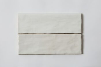 Liistwy ceramiczne wykończeniowe - Harmony TRIM.RIAD WHITE 6,5×20cm. Biała listwa w połysku z zaokrąglonym górnym bokiem.