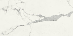 Białe płytki marmur matowe twarz 1 Marca Corona Scultorea Statuario Vena Argento Velvet 60x120 J402
