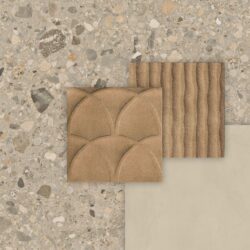 Moodboard płytki Marca Corona Arkistyle Shade Warm 60X60