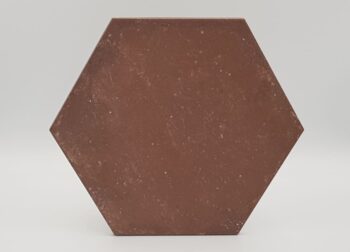 Marca Corona BrickLane Red Esagono 25x21,6 cm - Płytki ceglane, heksagon, czerwone. Kafelki imitujące starą cegłę na ścianę.