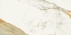 Płytki złota żyłka MARCA CORONA Scultorea Calacatta Vena Antica Reflex 60x120 j440 j440 twarz 1