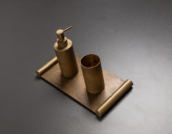 Akcesoria łazienkowe z mosiądzu