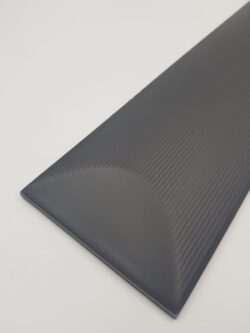 Kafle dekoracyjne, ciemnoszare - Harmony LOG Anthracite 12,5x50