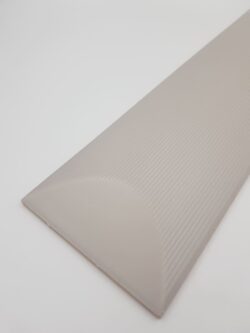 Płytka szara, ścienna, dekoracyjna 3D - Harmony LOG SILVER 12,5x50