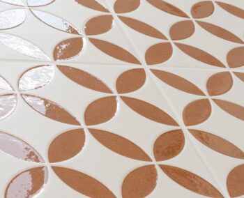 Płytki dekoracyjne, 3D - Harmony Mayari Clay Petals LT 22,3x22,3