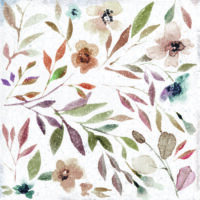 Płytki w kwiaty twarz 4 - Harmony Mayolica Garden 15x15 cm