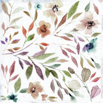 Płytki w kwiaty twarz 4 - Harmony Mayolica Garden 15x15 cm
