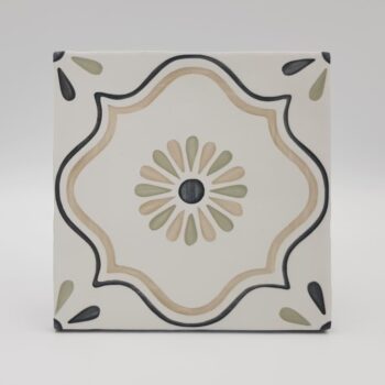 Płytki wzór marokański - Peronda Harmony TANGER SAND FLOWER 12,3×12,3