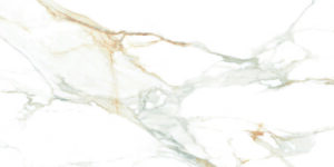 Płytki biały marmur, mat, twarz 10 - Peronda Museum PRALINE GOLD NT/60X120/C/R