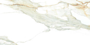 Płytki biały marmur, mat, twarz 17 - Peronda Museum PRALINE GOLD NT/60X120/C/R