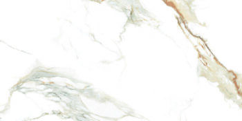 Płytki biały marmur, mat, twarz 18 - Peronda Museum PRALINE GOLD NT/60X120/C/R
