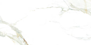 Płytki biały marmur, mat, twarz 19 - Peronda Museum PRALINE GOLD NT/60X120/C/R