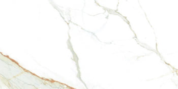 Płytki biały marmur, mat, twarz 3 - Peronda Museum PRALINE GOLD NT/60X120/C/R