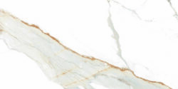 Museum PRALINE GOLD /60X120/EP - Płytki biały marmur, połysk , twarz 4