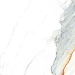 Płytki biały marmur, shaped, twarz 10 - Museum PRALINE GOLD SP/100X100/R