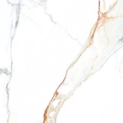 Płytki biały marmur, shaped, twarz 15 - Museum PRALINE GOLD SP/100X100/R