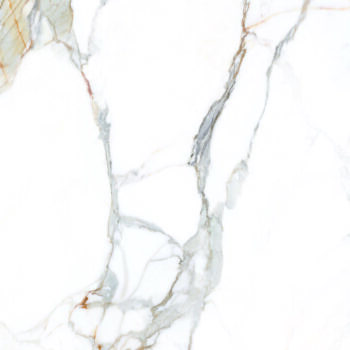 Płytki biały marmur, shaped, twarz 8 - Peronda Museum PRALINE GOLD SP/100X100/R