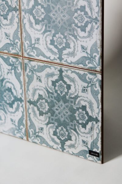 Dekoracyjna płytka - Peronda Fs Original FS-3 45x45 cm. Płytka ceramiczna, dekoracyjna na podłogę i ścianę z wzorem zawierającym elementy roślinne.