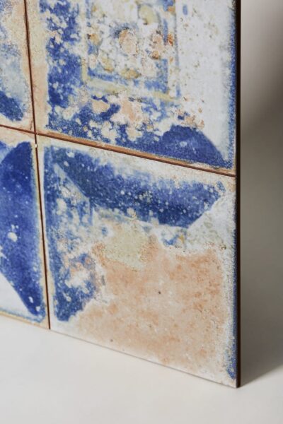 Kafelki postarzane - Peronda Fs HERITAGE SQUARE LT 45x45 cm. Hiszpańska płytka dekoracyjna z powierzchnią częściowo matową i błyszczącą z oryginalnym wzorem vitage.