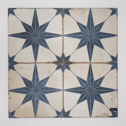 Płytki gwiazdy niebieskie - Peronda Fs STAR BLUE 45x45 cm. Hiszpańskie płytki patchworkowe z matową powierzchnią i sztucznymi spoinami.