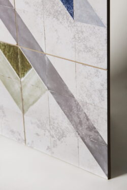 Płytki Peronda FS Marais. Płytka patchwork z kolorowym geometrycznym wzorem na podłogę w matowym wykończeniu od hiszpańskiego producenta Peronda.