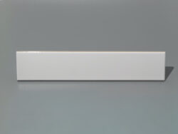 Białe długie cegiełki błyszczące Absolut Chicago White Flat 7,5x38