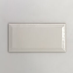 Płytki metro białe 10x20 FABRESA Bevelled Blanco Biselado Bx 10x20