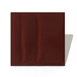 Bordowe płytki kwadratowe 3d - Cerasarda Porto Rotondo Borgogna 15x15 cm. Kafelki eleganckie na ścianę z powierzchnią błyszczącą, premium.