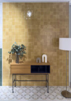 Harmony SAMIRA GOLD LT 10,7X10,7 miodowe płytki na ścianę