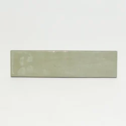 Płytki cegiełki miętowe Harmony Samira Mint 6x24,6. Błyszczące kafelki do łazienki lub kuchni.