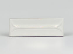 Białe cegiełki 3d na ścianę Harmony ELIPSE White 5x15cm