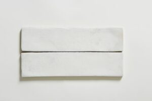 Białe płytki cegiełki błyszczące - Harmony Legacy snow 6x25cm