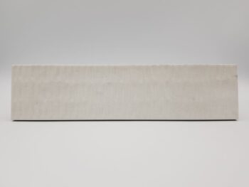 Harmony Lagoon White Decor 6x24,6 - Białe płytki cegiełki dekoracyjne, matowe