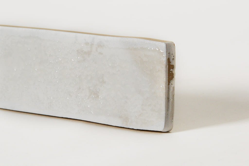 Harmony Legacy snow 6x25cm - Płytka biała cegiełka błyszcząca