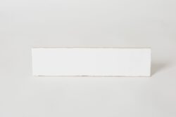 Harmony Poitiers White W/MATT/30 7,5x30 - Białe płytki cegiełki, matowe