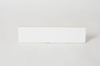 Harmony Poitiers White W/MATT/30 7,5x30 - Białe płytki cegiełki, matowe