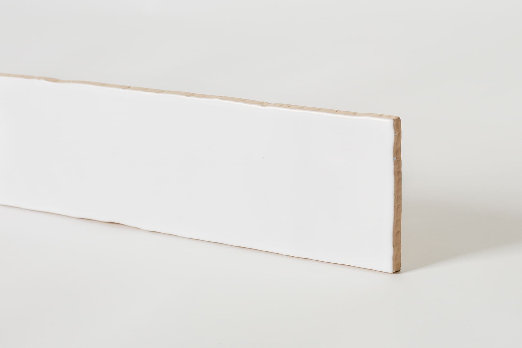 Biała płytka matowa na ścianę - Harmony Poitiers White W/MATT/30 7,5x30